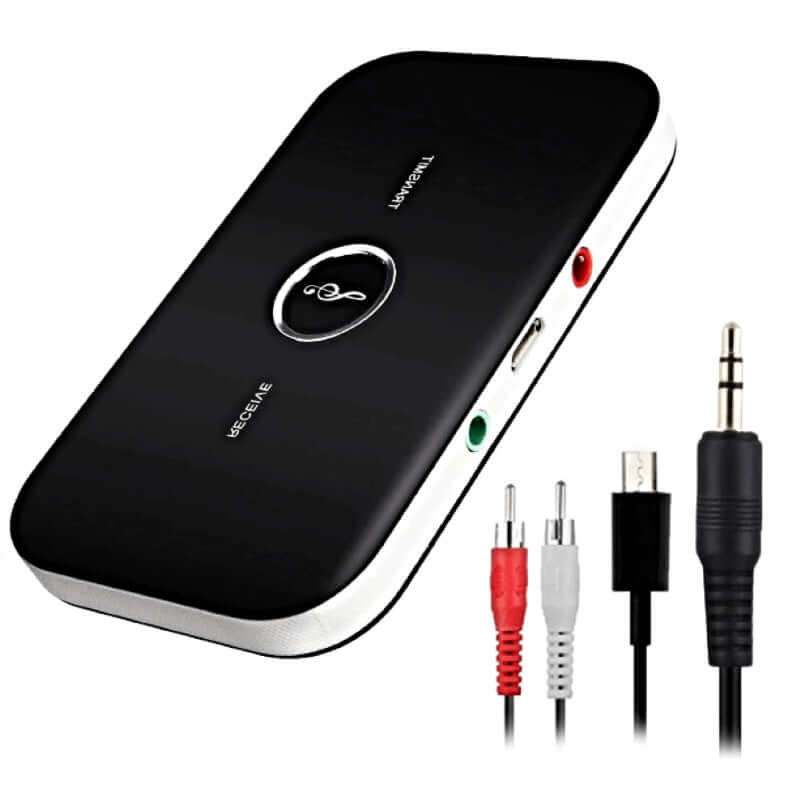 Bluetooth Transmitter Receiver 3.5Mm Audio Cable 2-In-1 Wireless Adapter For Headphone Speaker - Image 3