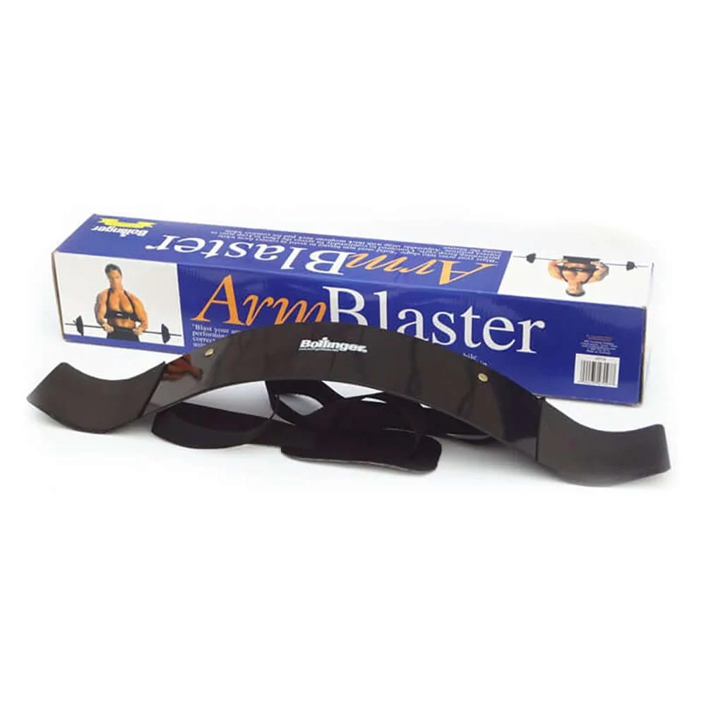 Bollinger Arm Blaster Bombe Barbell Bar Weight Lifting Straps