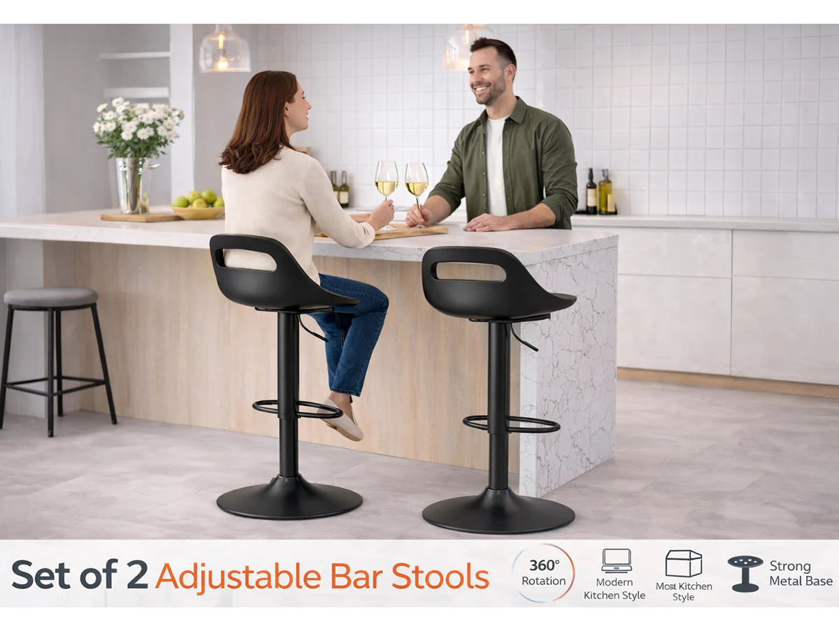Bar Stools 2PCS set - Image 6