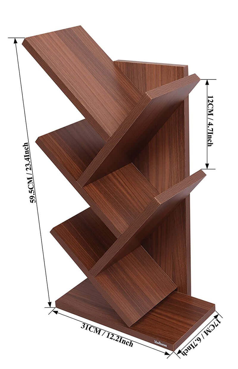 Book Shelf Book Rack Display Storage - Image 6