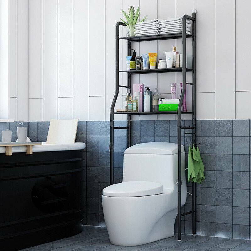 Bathroom Shelves On The Toilet Toilet Shelf Toilet Rack - Image 10