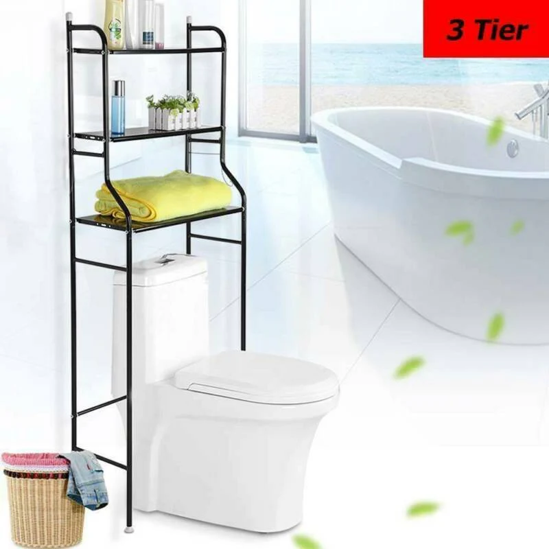 Bathroom Shelves On The Toilet Toilet Shelf Toilet Rack - Image 9