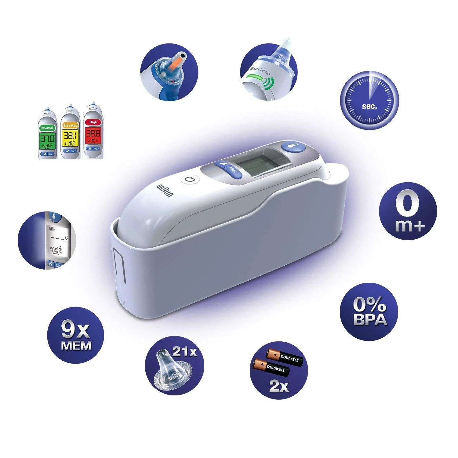 Braun ThermoScan 7 Ear Thermometer - Image 4