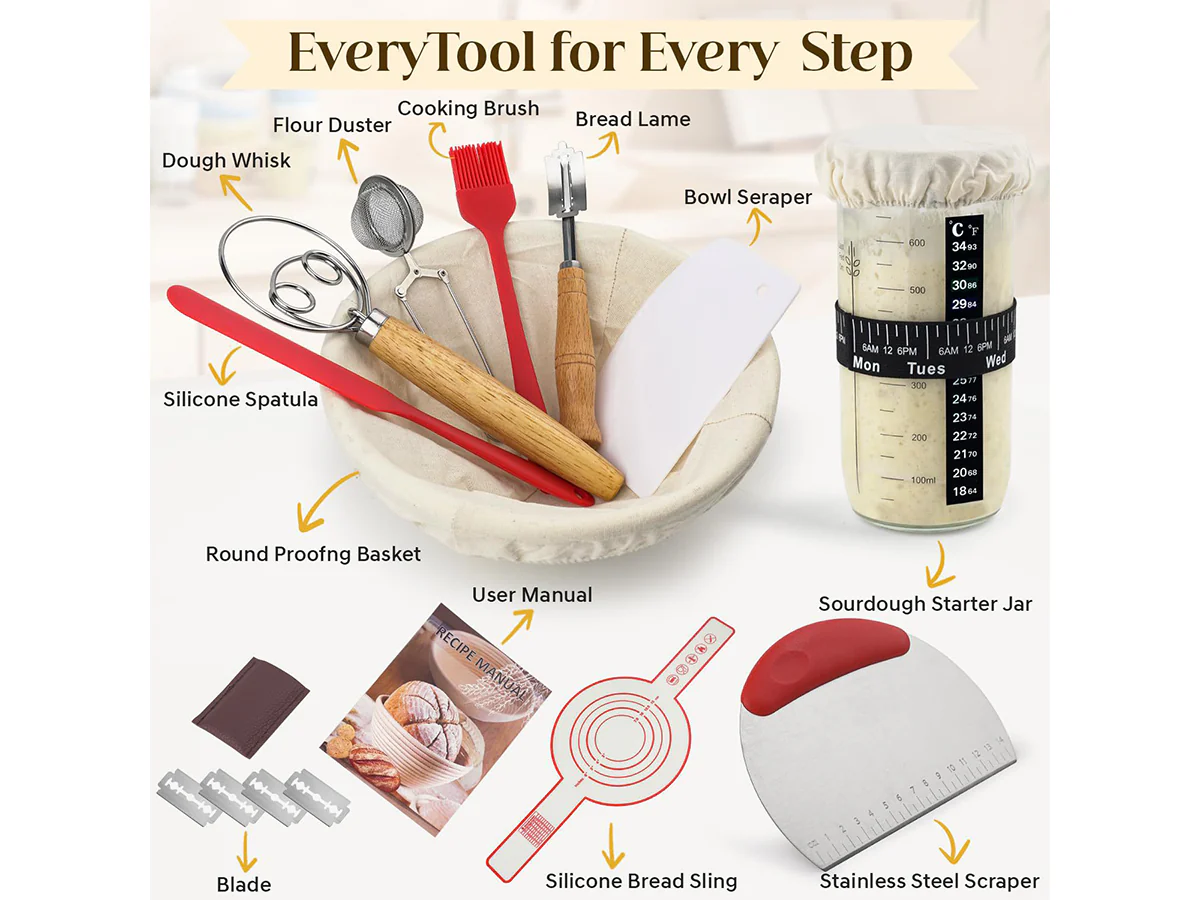 Bread Proofing Basket Set - Image 2