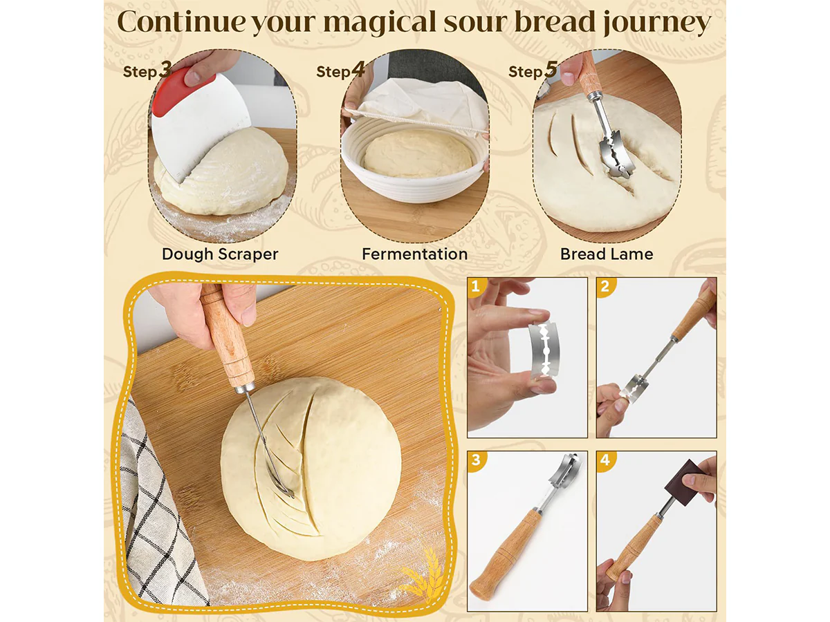 Bread Proofing Basket Set - Image 6