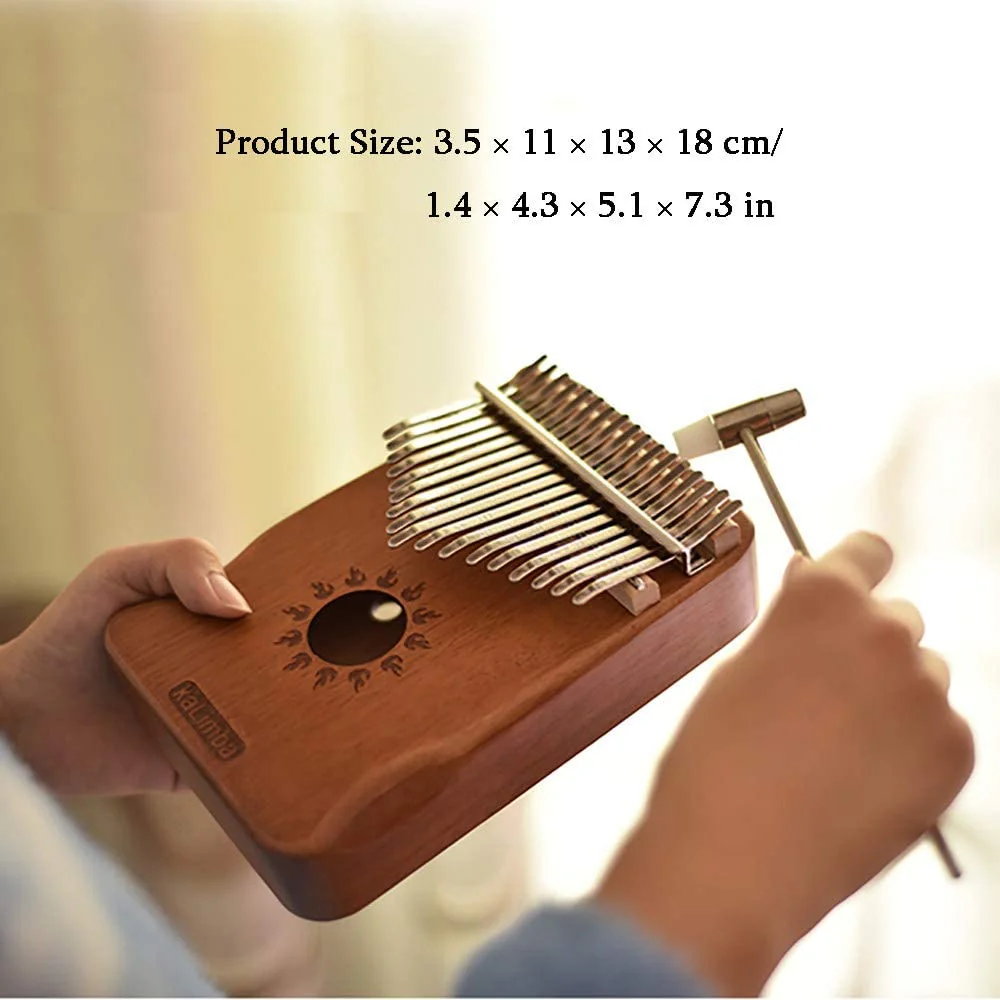 Piano Kalimba 17 Keys Gradient Color - Image 3