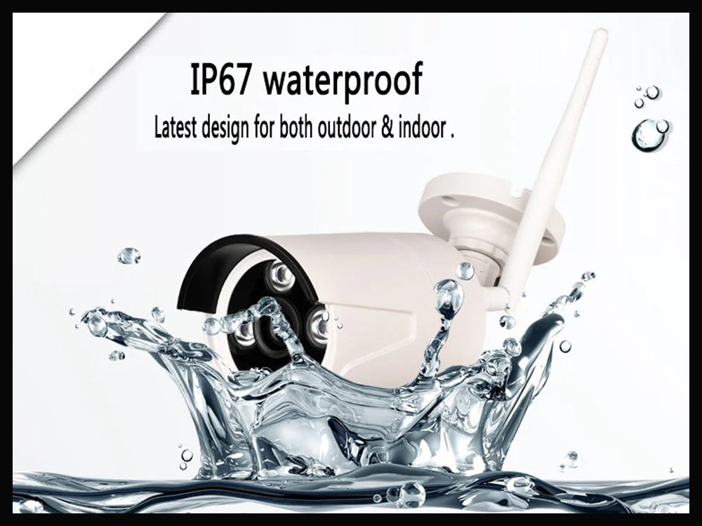Wireless Security Camera system with 4 Cameras - Image 9