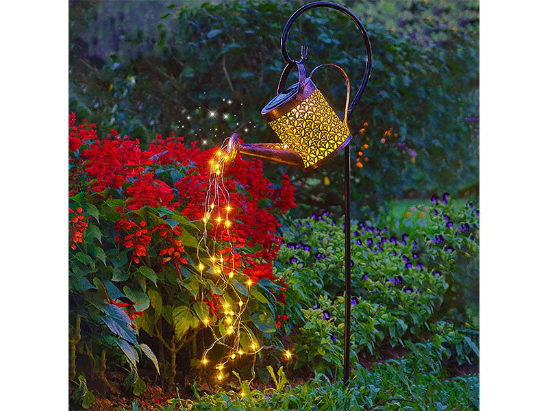 Solar Lights watering can Kettle Art Light - Image 8