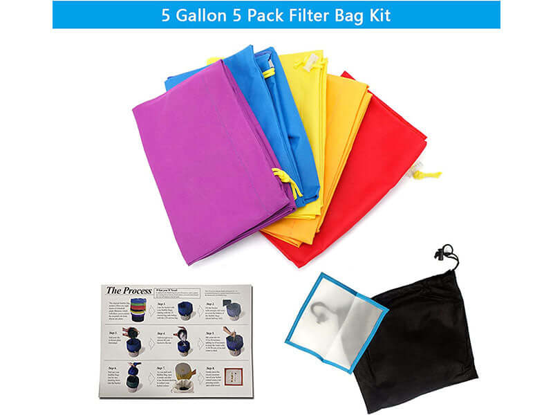 5pcs 5 Gallon Filter Bubble Bag - Image 2