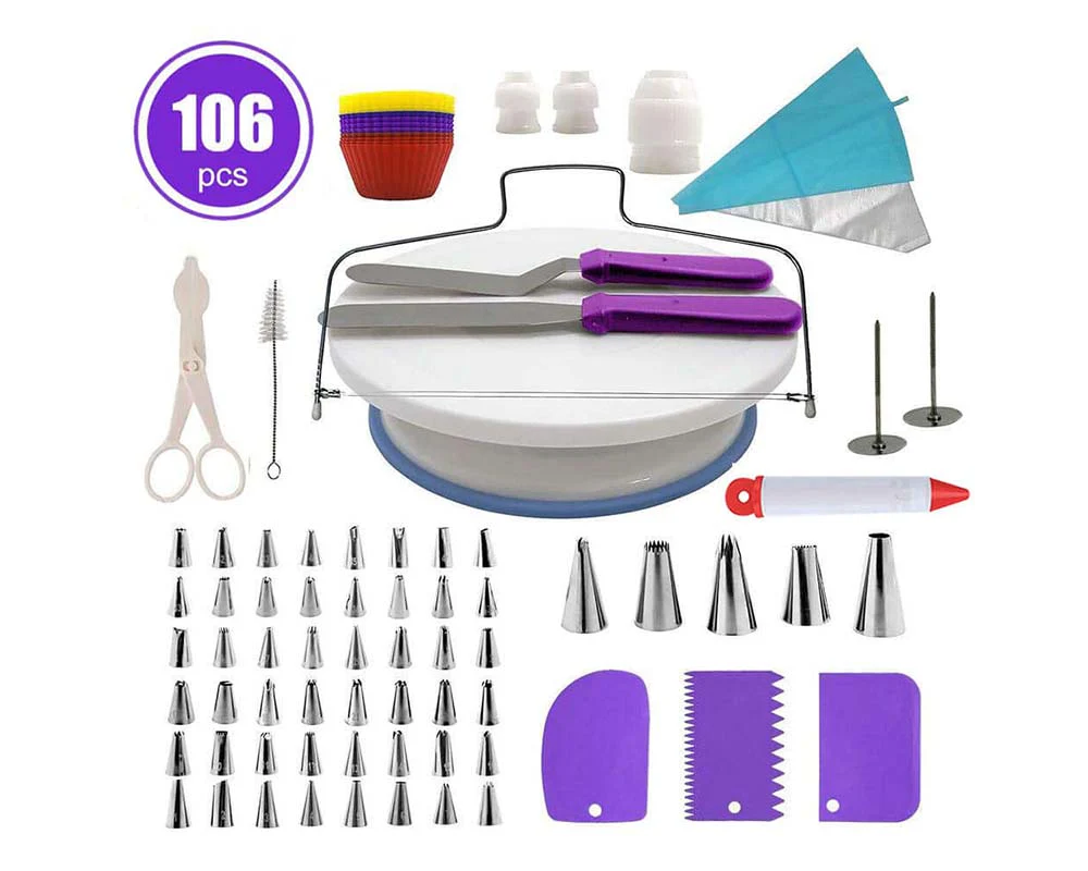 Cake Decor Set 106Pcs - Image 6