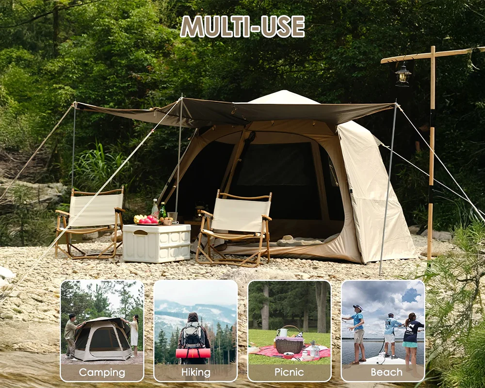 Camping Tent 5-8 People Family Tent - Image 5
