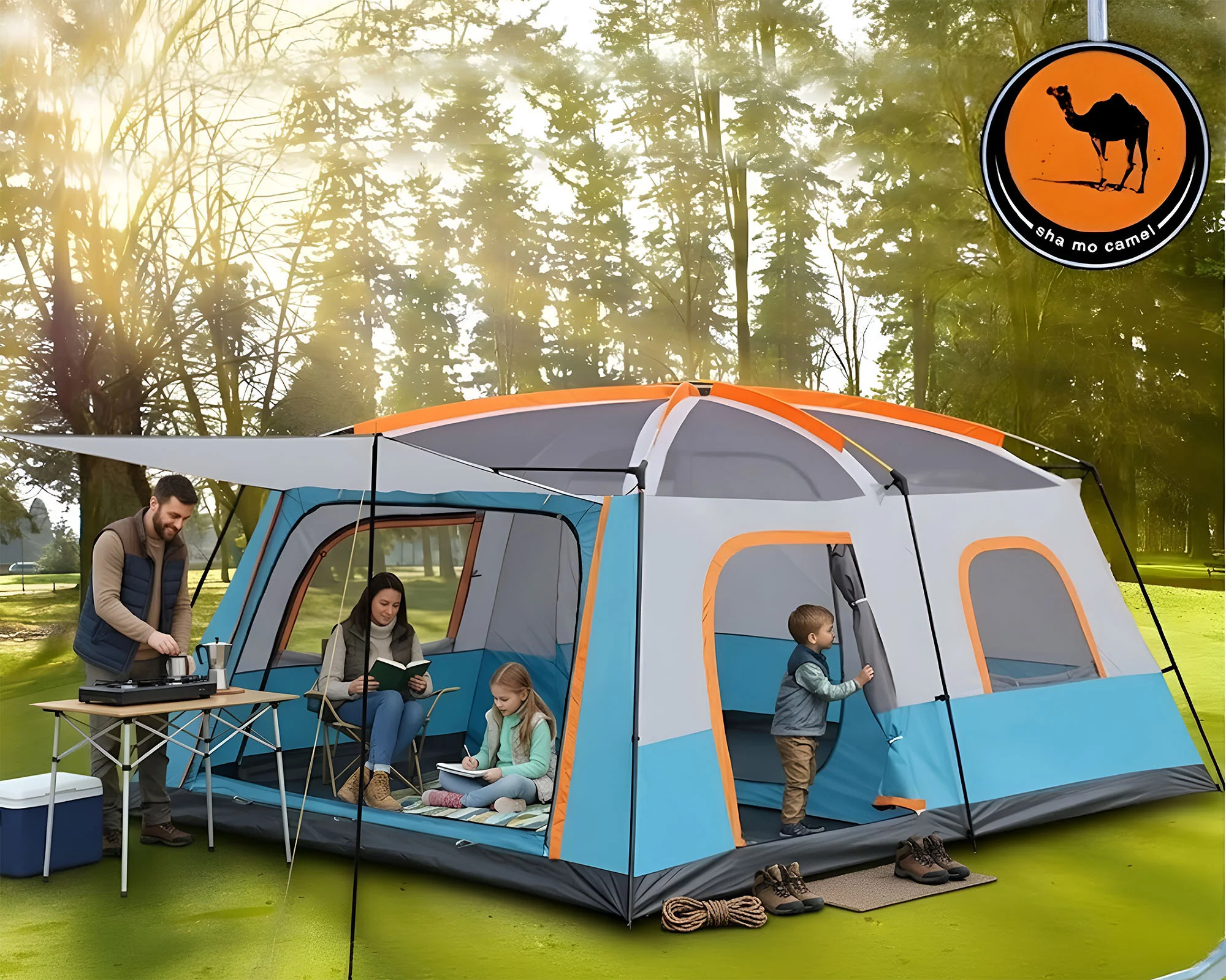 Camping Tent 10 People Family Tent - Image 5