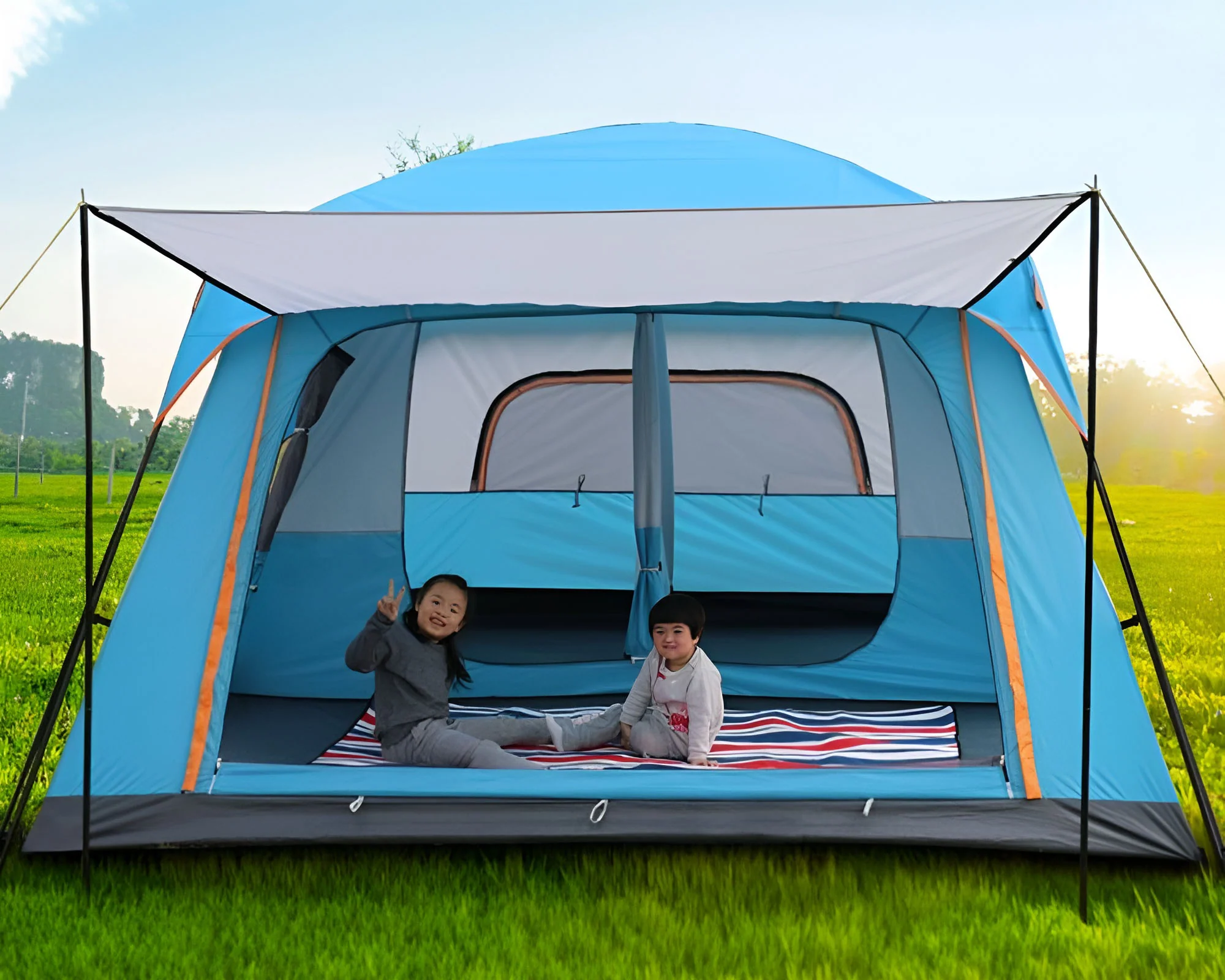 Camping Tent 10 People Family Tent - Image 6