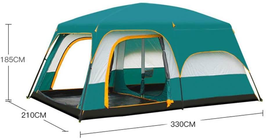 Camping Tent 4 - 6 persons Family Tent - Image 6