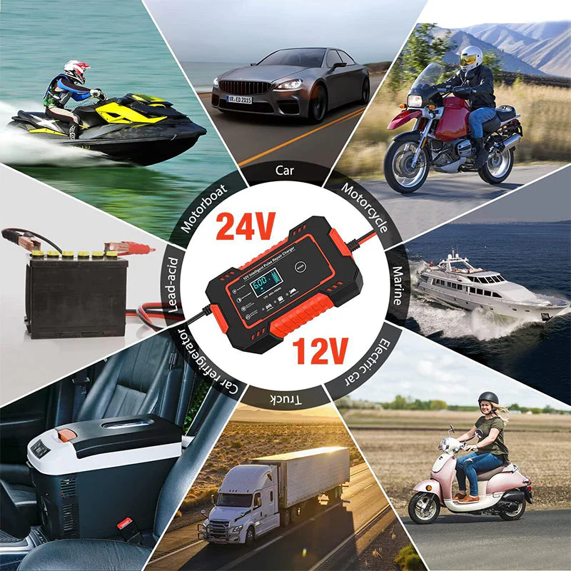 Car Battery Charger Automatic Battery Charger - Image 3