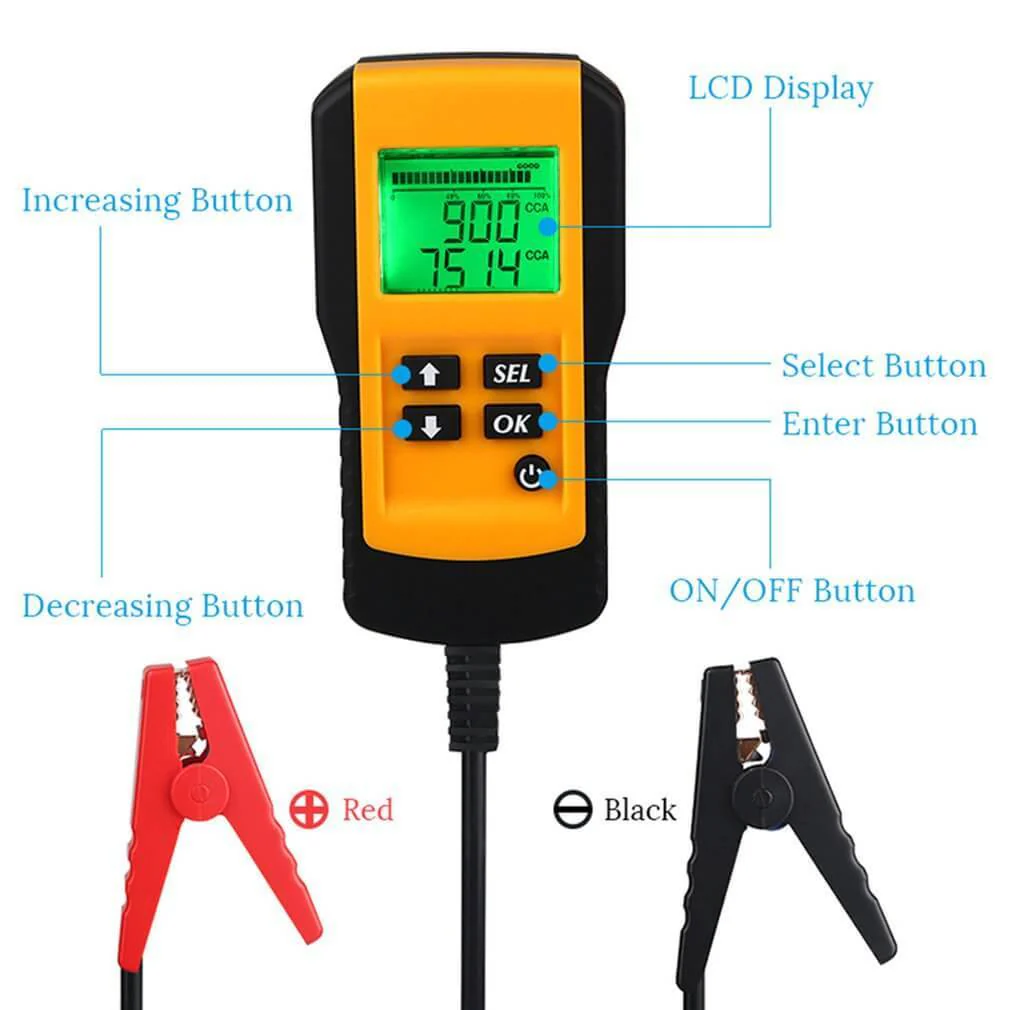 Car Battery Load Tester 12V - Image 3