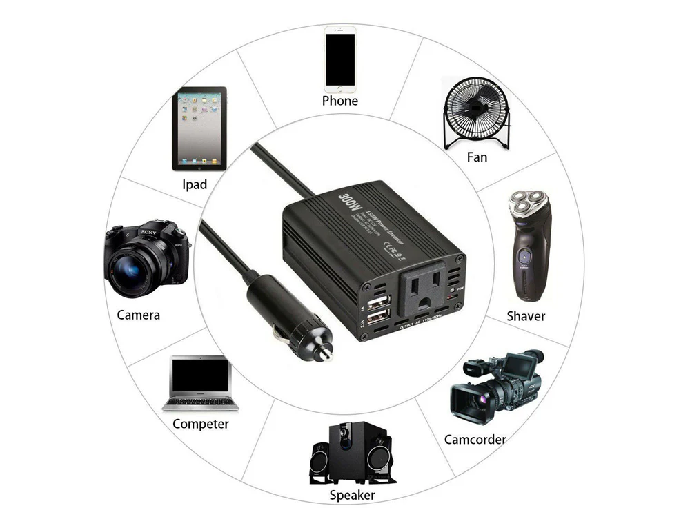 300W Car Inverter 12V - Image 3