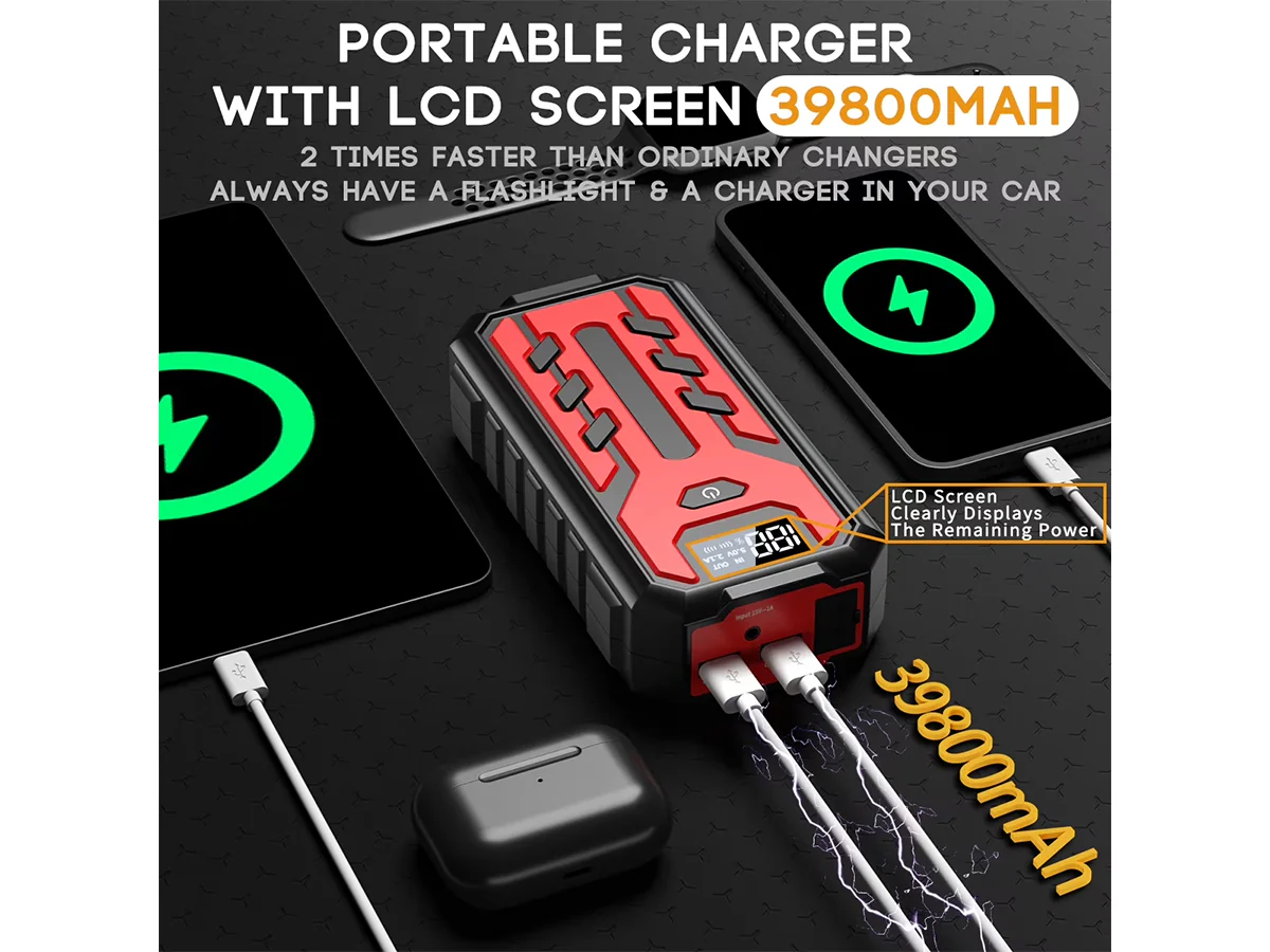 Portable Car Jump Starter - Image 4