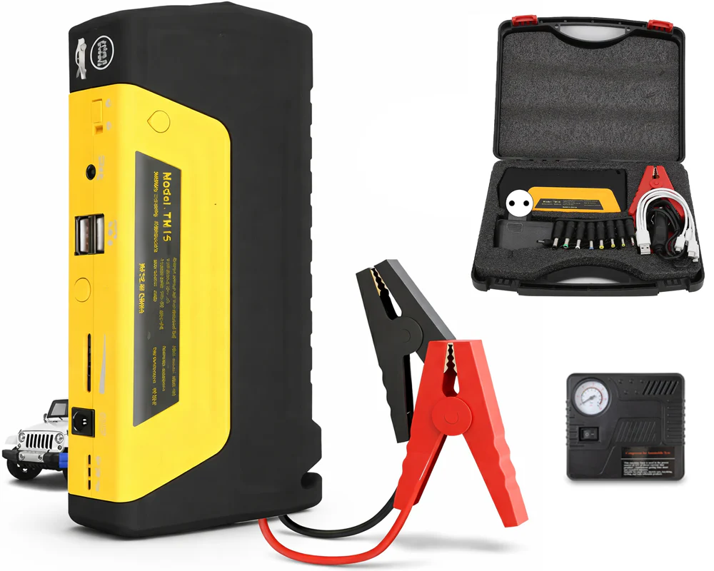 Car Jump Starter With Air Compressor - Image 5