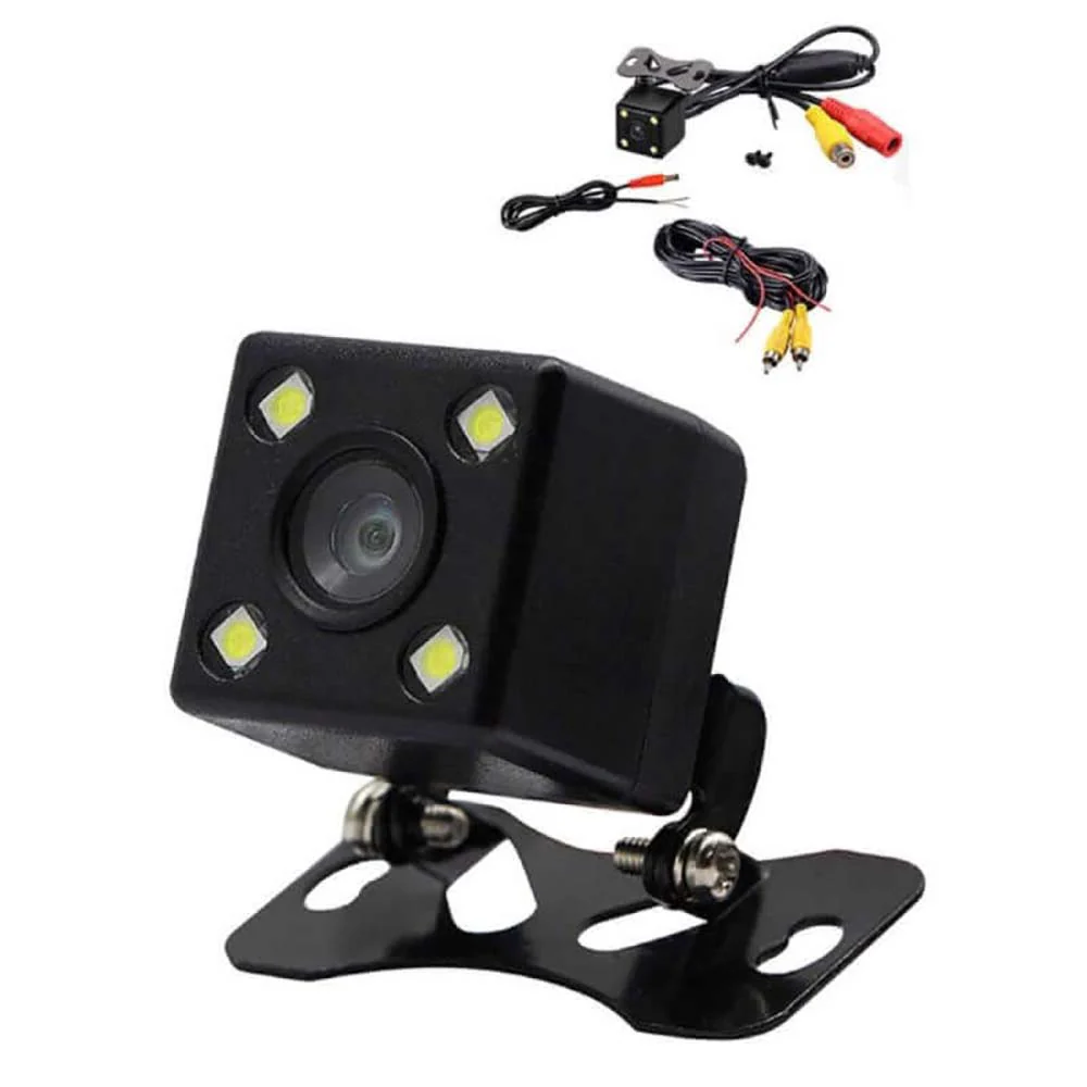 Car Rearview Reversing Camera 4 LED Night Vision