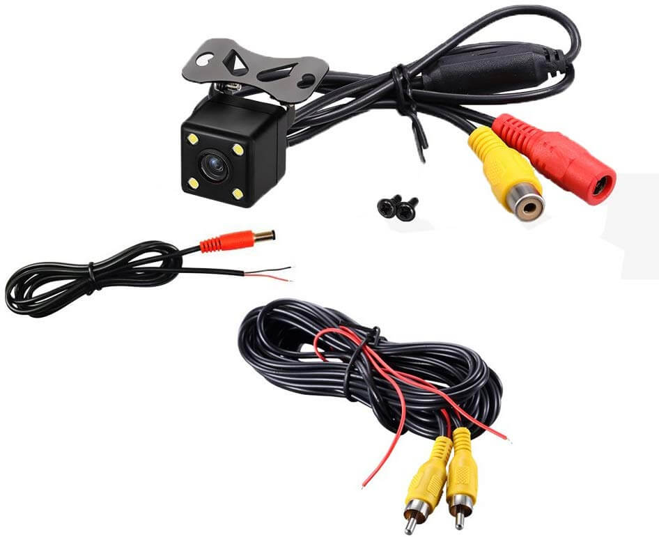 Car Rearview Reversing Camera 4 LED Night Vision - Image 5