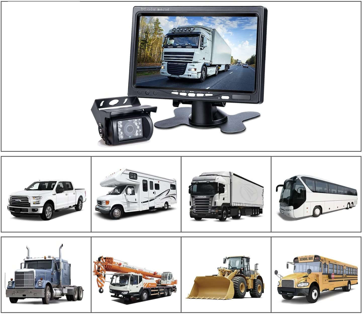 Car Reverse Camera Rearview Reversing Camera - Image 5