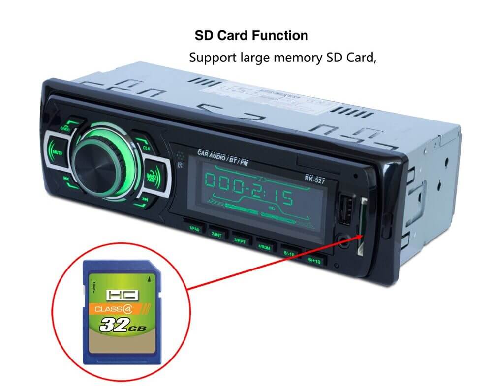 Car Stereo Bluetooth MP3/BLUETOOTH/FM PLAYER - Image 5