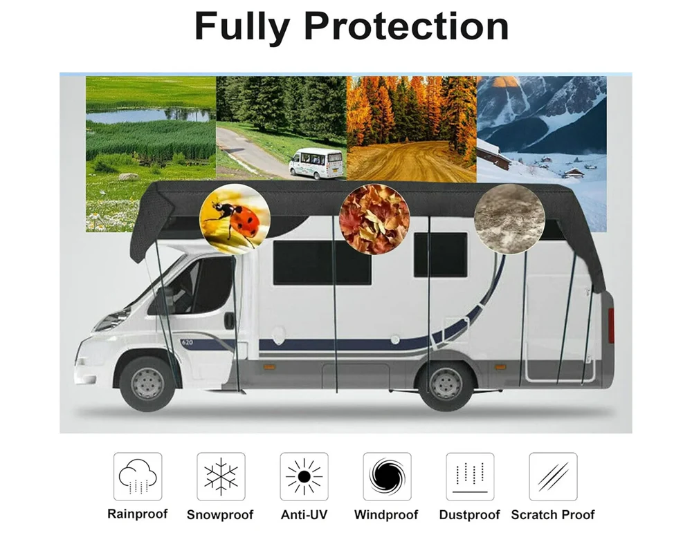 RV Roof Caravan Trailers Cover - Image 3