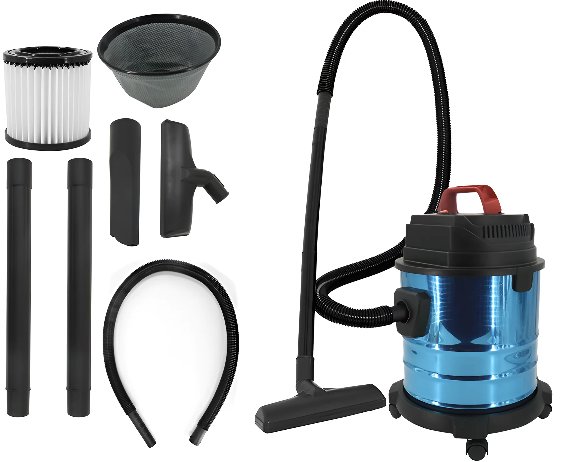 Wet and Dry Vacuum Cleaner 1500W Wet and Dry Vacuum Cleaner 20L Tank - Image 2