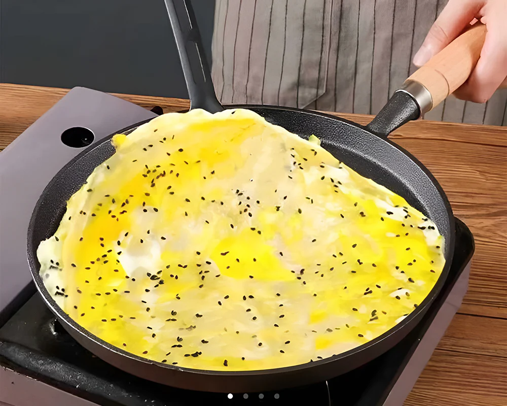Cast Iron Non-stick Frying Pan - Image 7