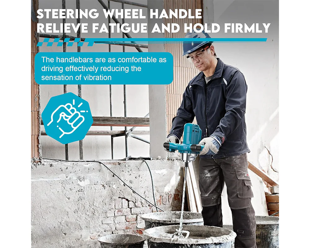 Cordless Paint Mixer Makita 21V Compatible - Image 3