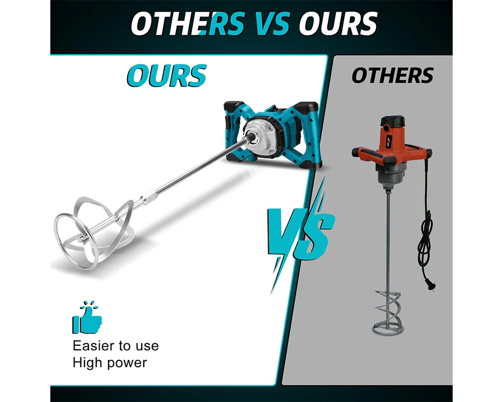 Cordless Paint Mixer Makita 21V Compatible - Image 4