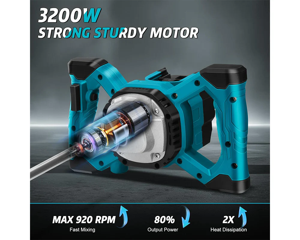 Cordless Paint Mixer Makita 21V Compatible - Image 5