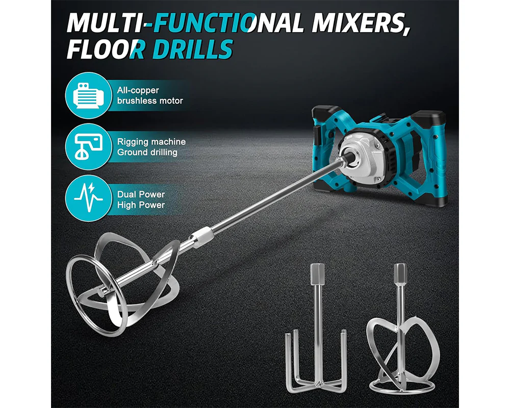 Cordless Paint Mixer Makita 21V Compatible - Image 8