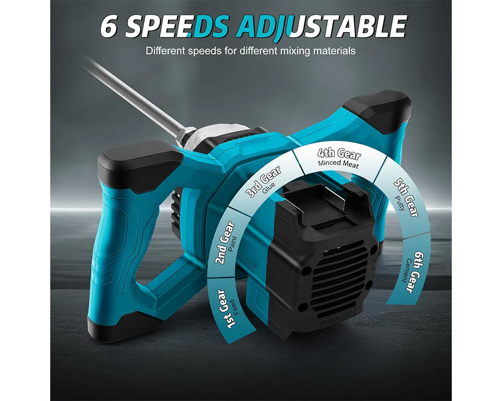 Cordless Paint Mixer Makita 21V Compatible - Image 9
