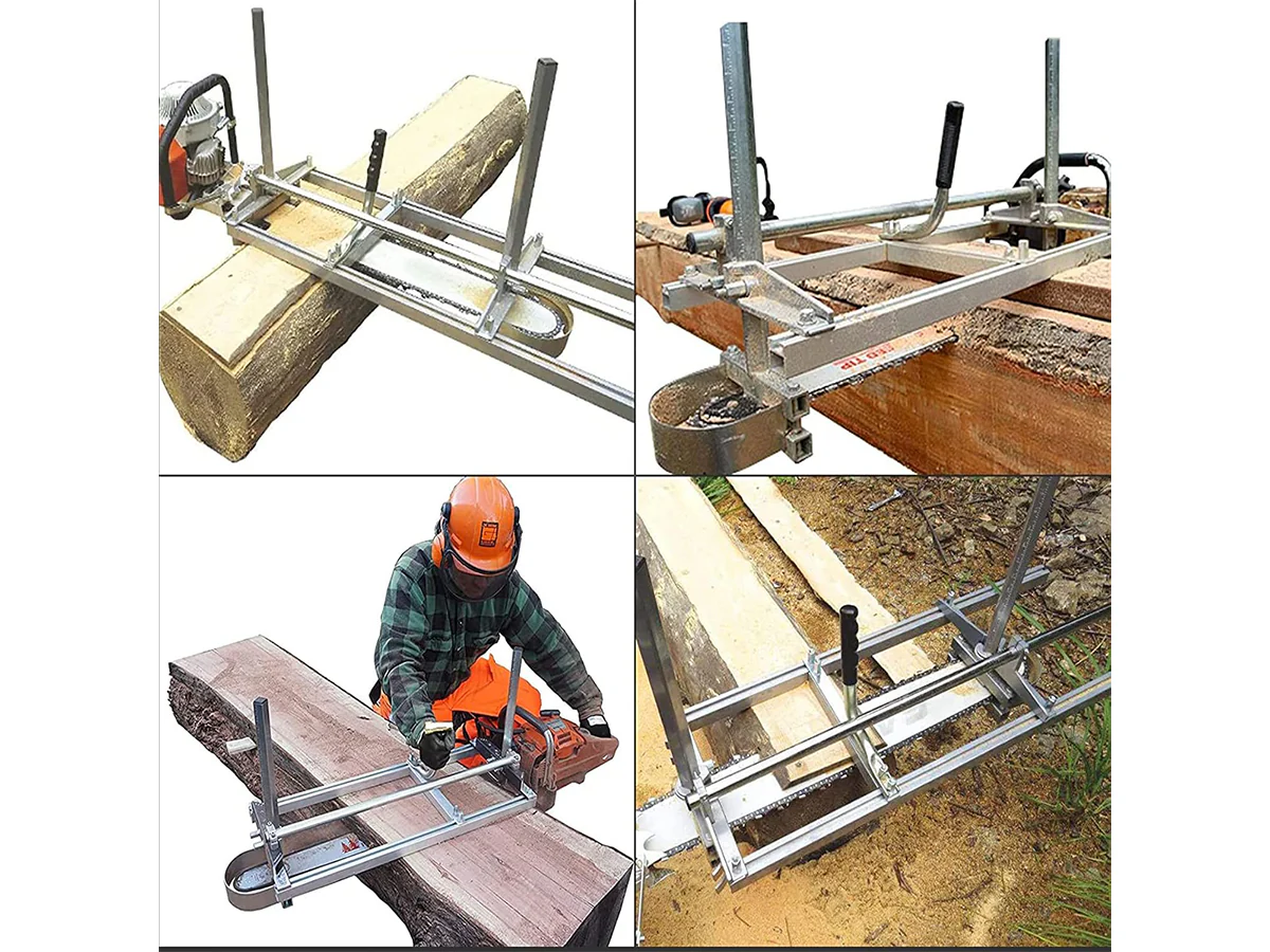 2.74M Chainsaw Mill and Rail Mill Guide System - Image 4