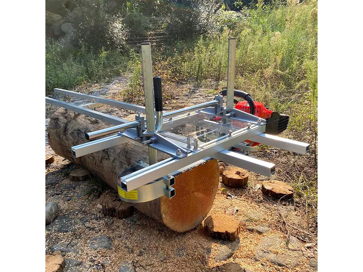 2.74M Chainsaw Mill and Rail Mill Guide System - Image 7