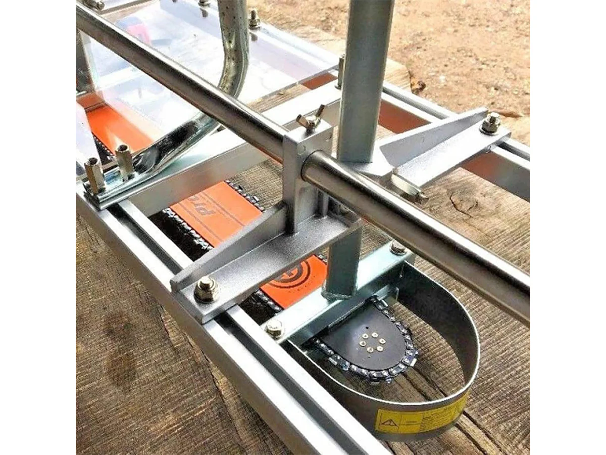 2.74M Chainsaw Mill and Rail Mill Guide System - Image 9