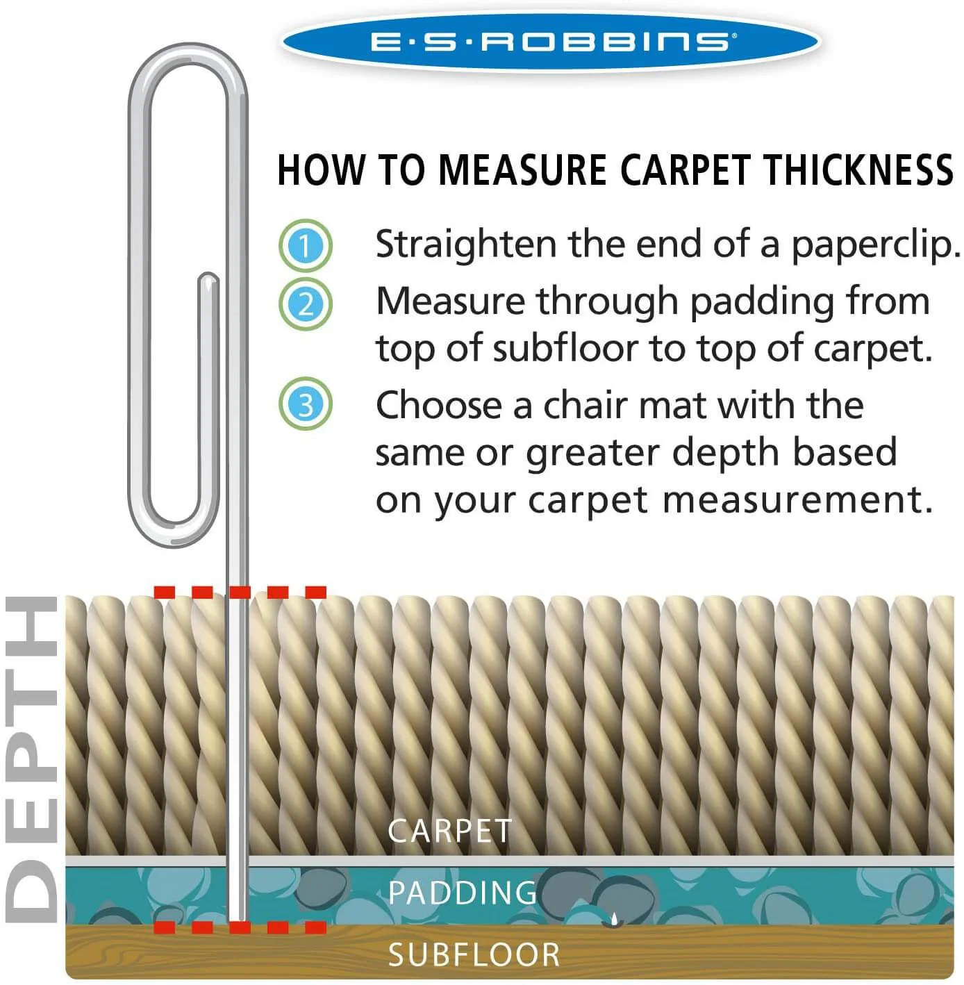 Office Desk Chair Mat Carpet Protector - Image 6