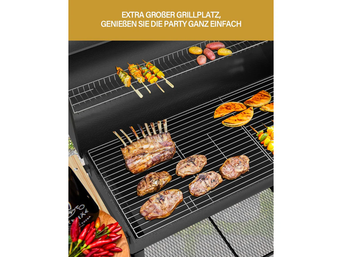 Charcoal Smoker BBQ Grill - Image 10