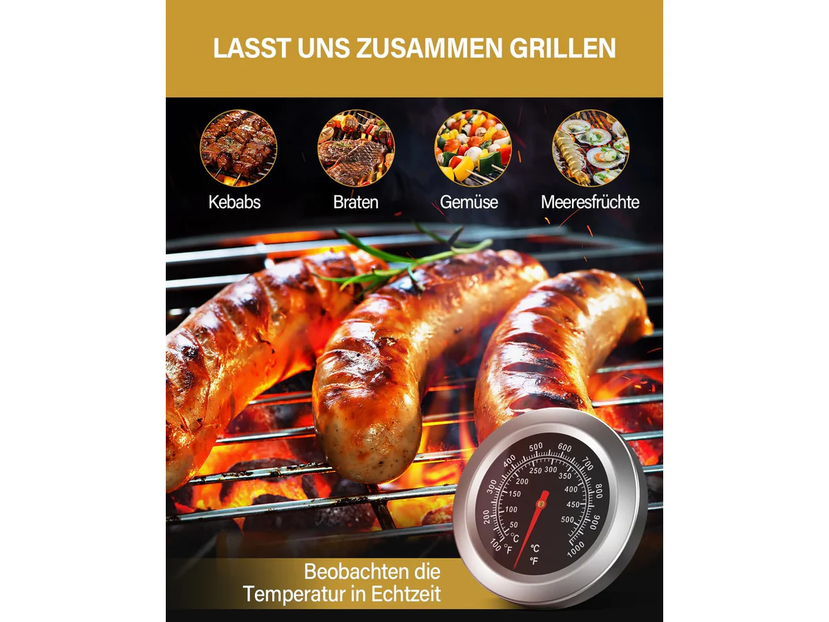 Charcoal Smoker BBQ Grill - Image 4