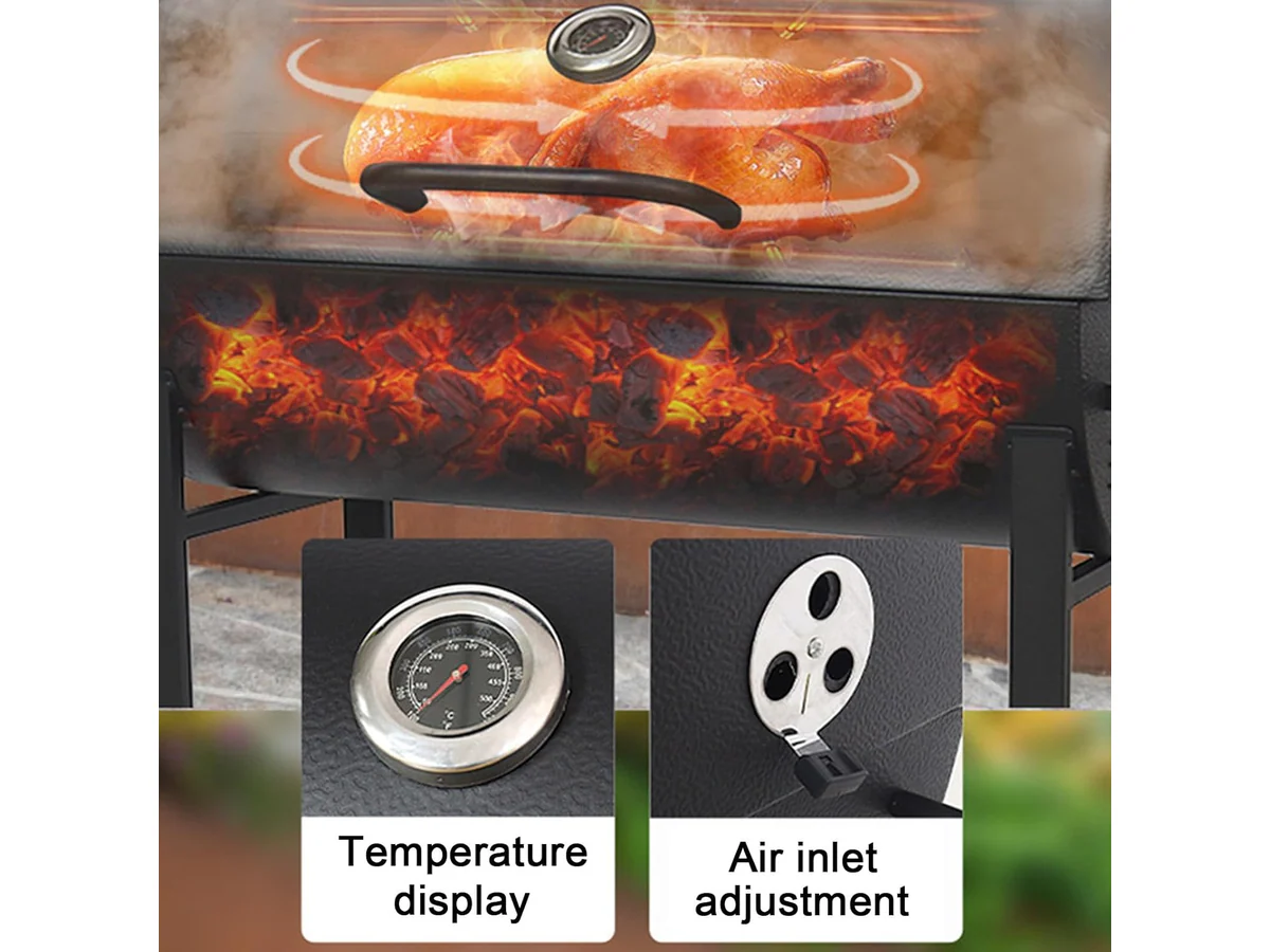 Charcoal Smoker BBQ Grill - Image 5