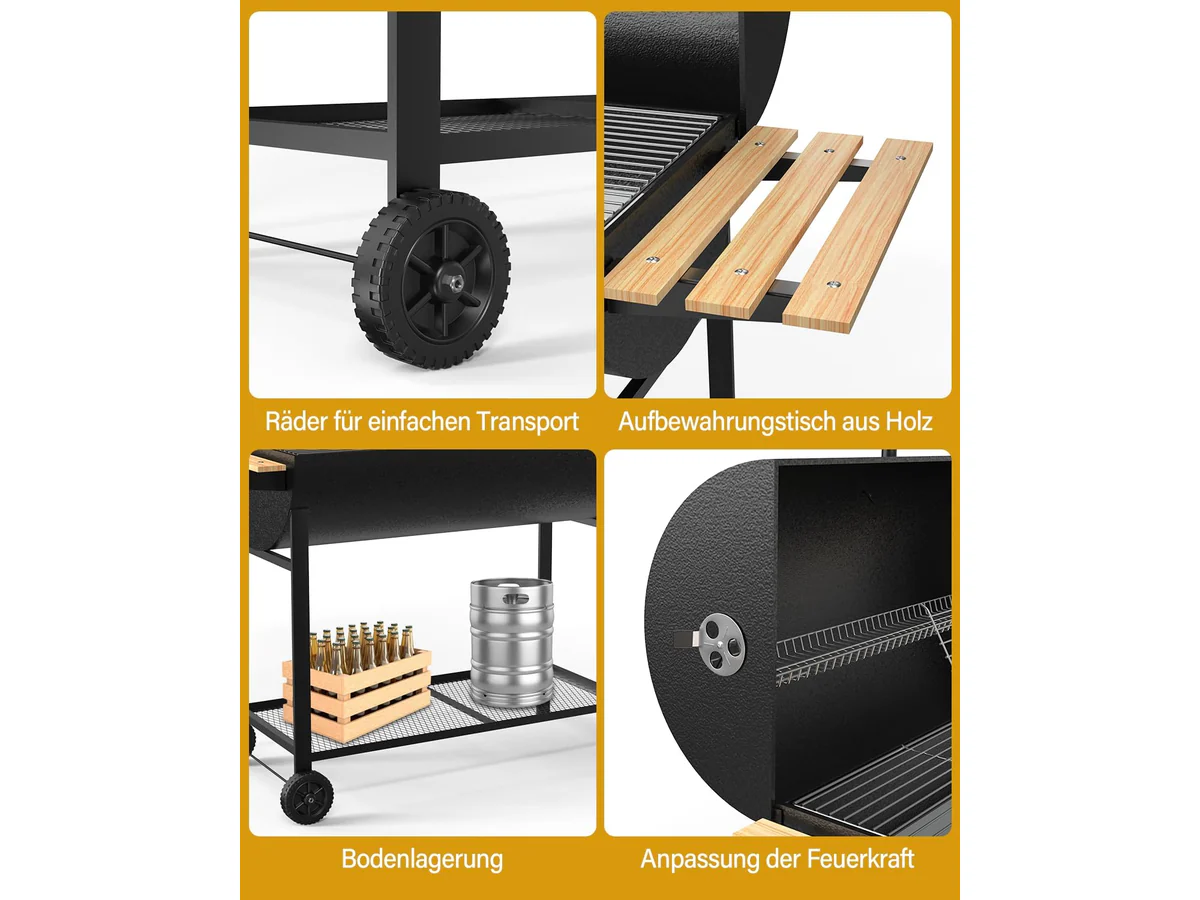 Charcoal Smoker BBQ Grill - Image 6