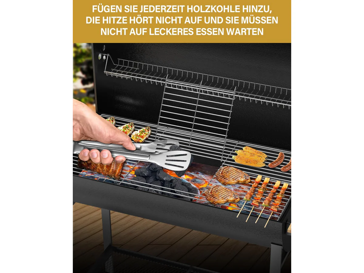 Charcoal Smoker BBQ Grill - Image 7