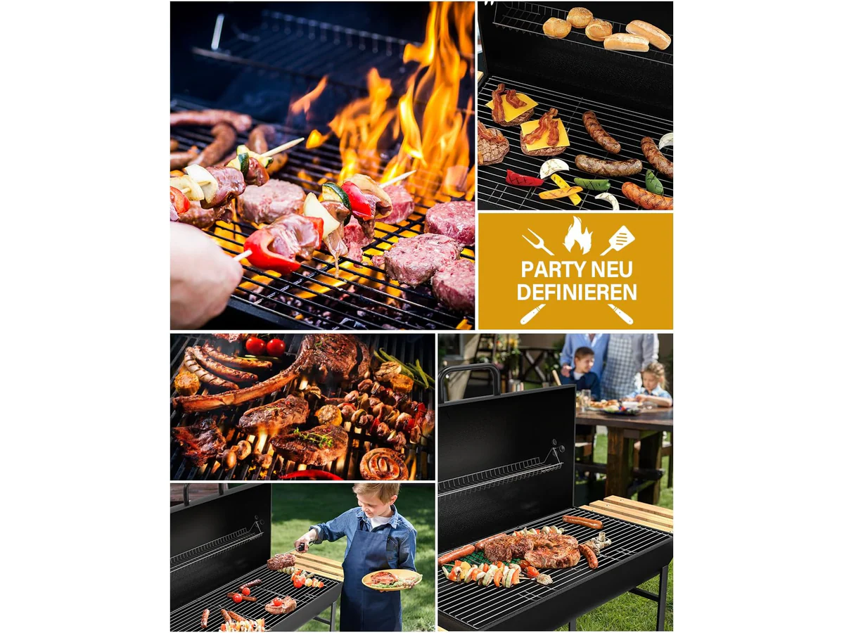 Charcoal Smoker BBQ Grill - Image 8