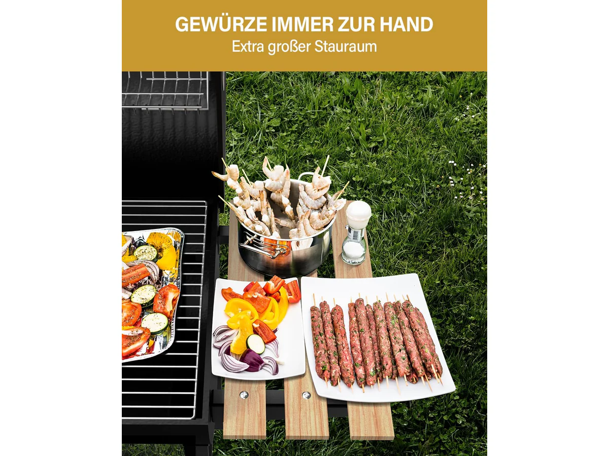 Charcoal Smoker BBQ Grill - Image 9