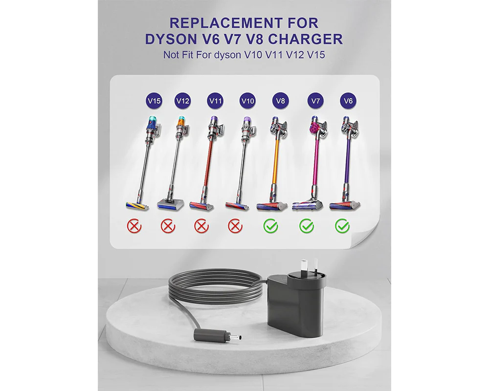 Charger for Dyson V6, V7, V8, DC59, DC58, DC61, DC62 AU NZ Plug - Image 8