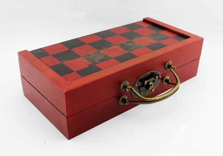 Vintage Chess Set Chess Board Set - Image 5