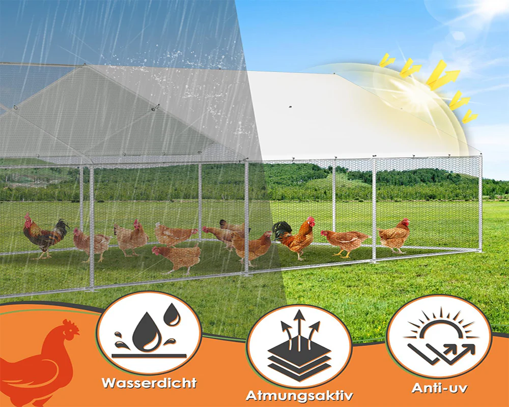 Outdoor Chicken Coop 8Mx3Mx2M - Image 11