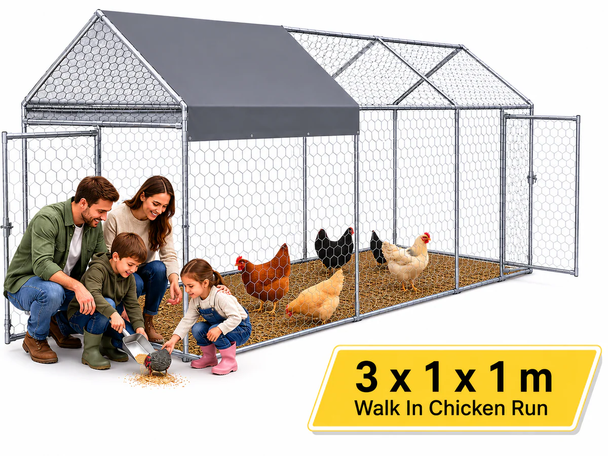 Outdoor Chicken Coop Run - Image 2